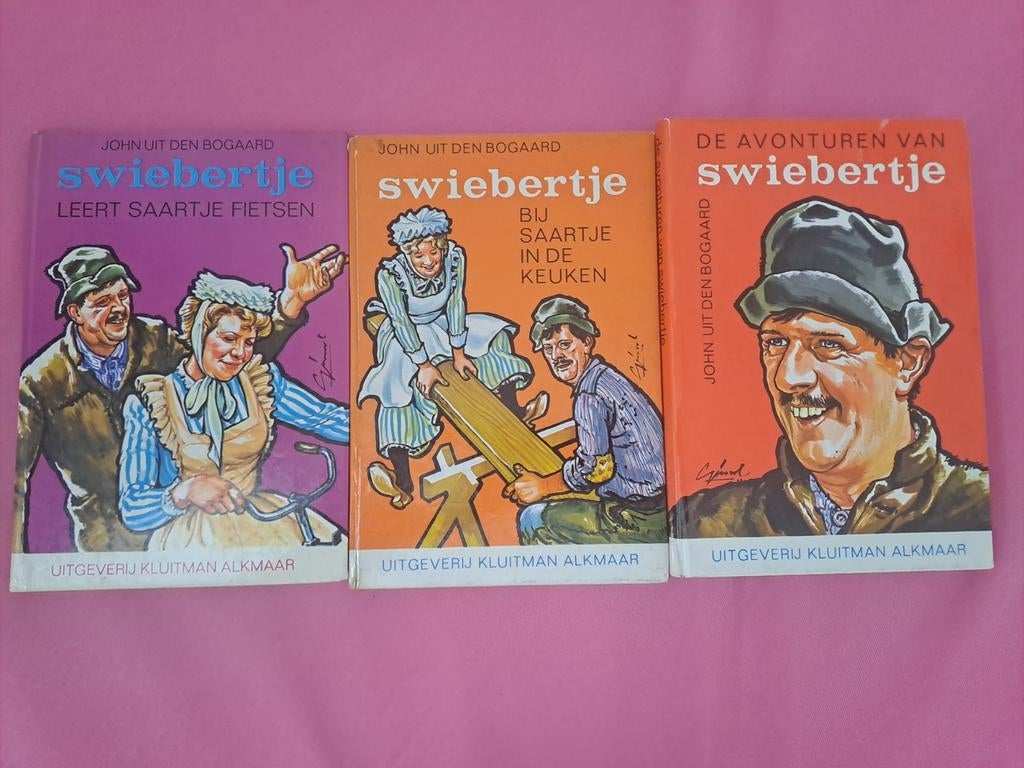 3 x boek Swiebertje, Ophalen