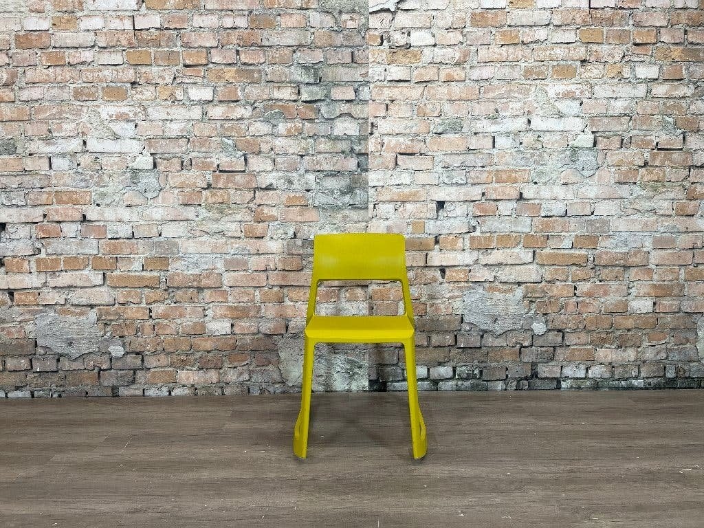 Vitra Tip Ton – Geel kunststof | Barber & Osgerby, Huis en Inrichting, Ophalen, Kunststof, Overige kleuren, Design