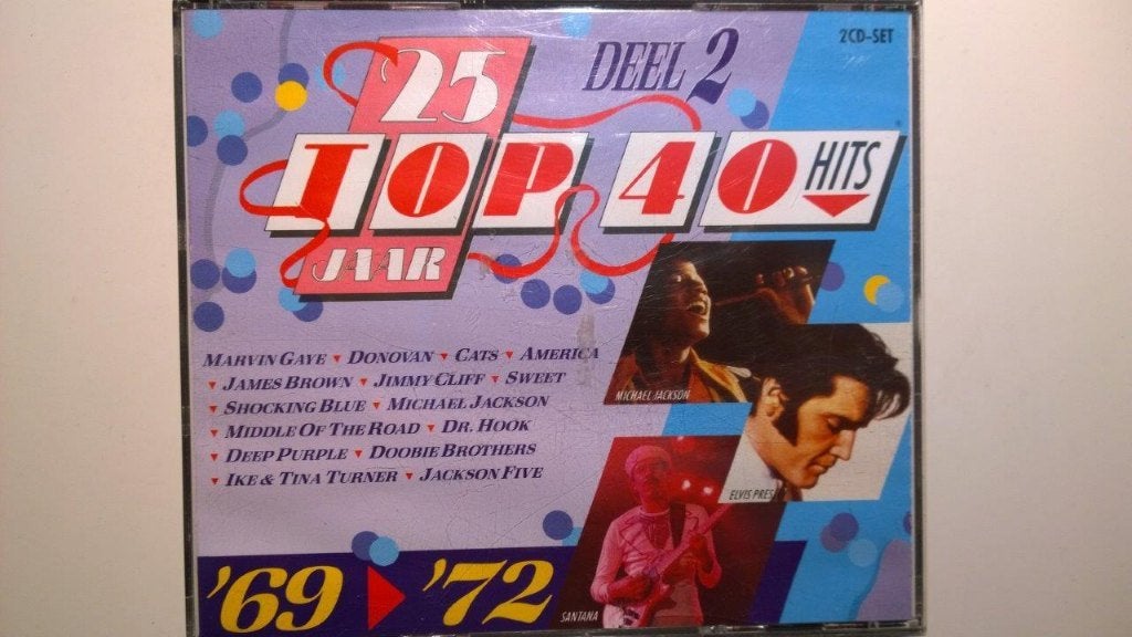 25 Jaar Top 40 Hits Deel 2 1969-1972, Cd's en Dvd's, Cd's | Verzamelalbums, Ophalen of Verzenden, Zo goed als nieuw, Pop, Album