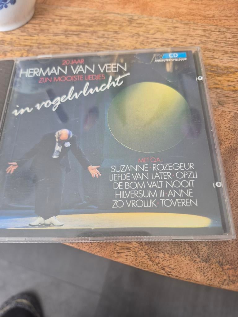 Herman van Veen - In Vogelvlucht (CD), Cd's en Dvd's, Ophalen of Verzenden, Gebruikt, Overige genres