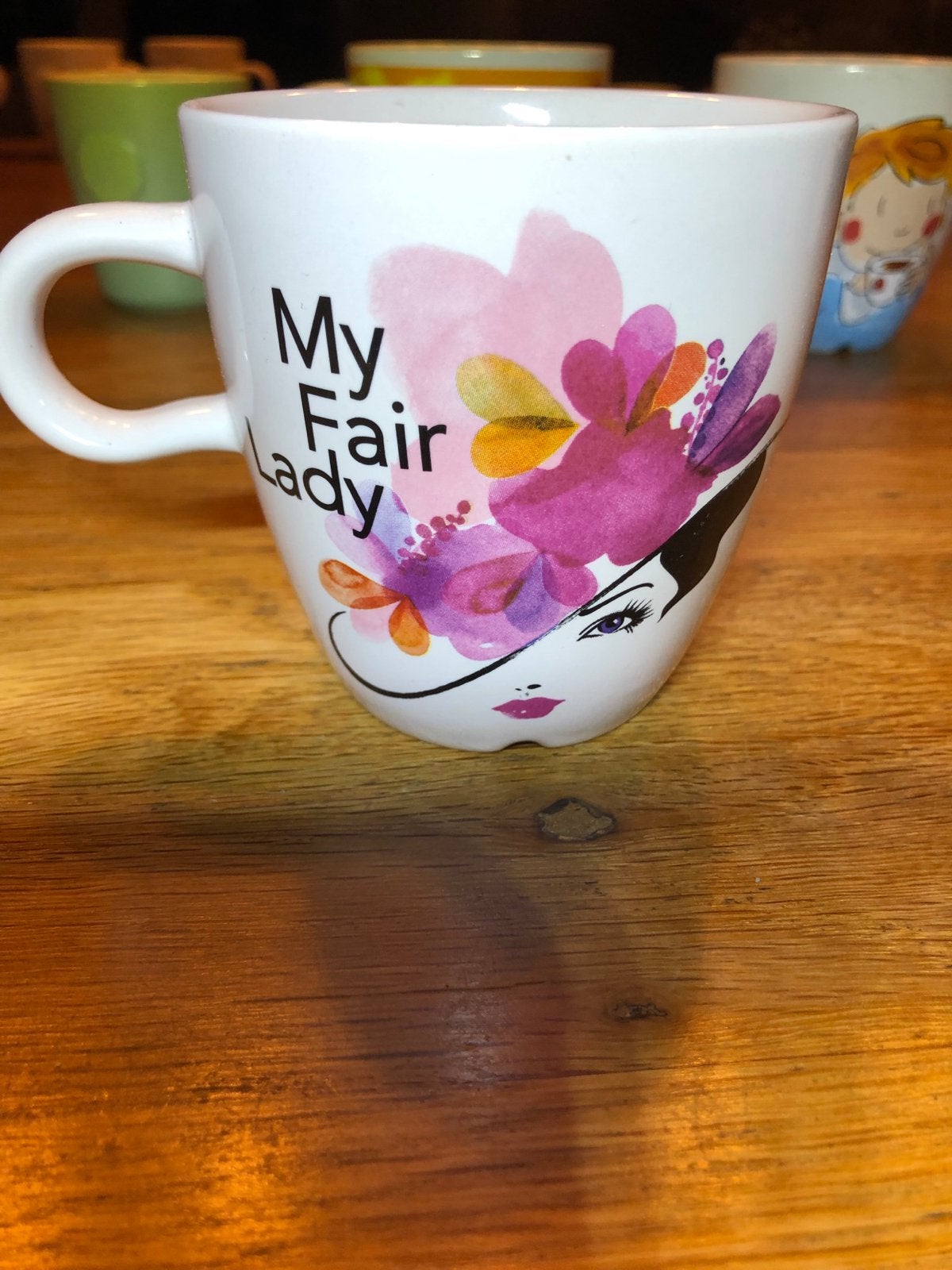 Mok 'My Fair Lady' van Royal Raja, Douwe Egberts, Ophalen, Overige merken, Keramiek, Mok