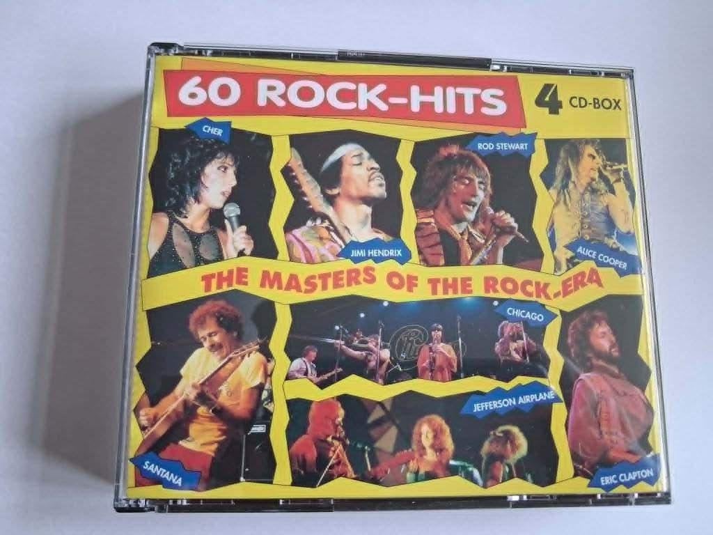 60 Rock-Hits - The Masters Of The Rock-Era <4CD>, Cd's en Dvd's, Cd's | Verzamelalbums, Gebruikt, Ophalen of Verzenden, Verzamelalbum
