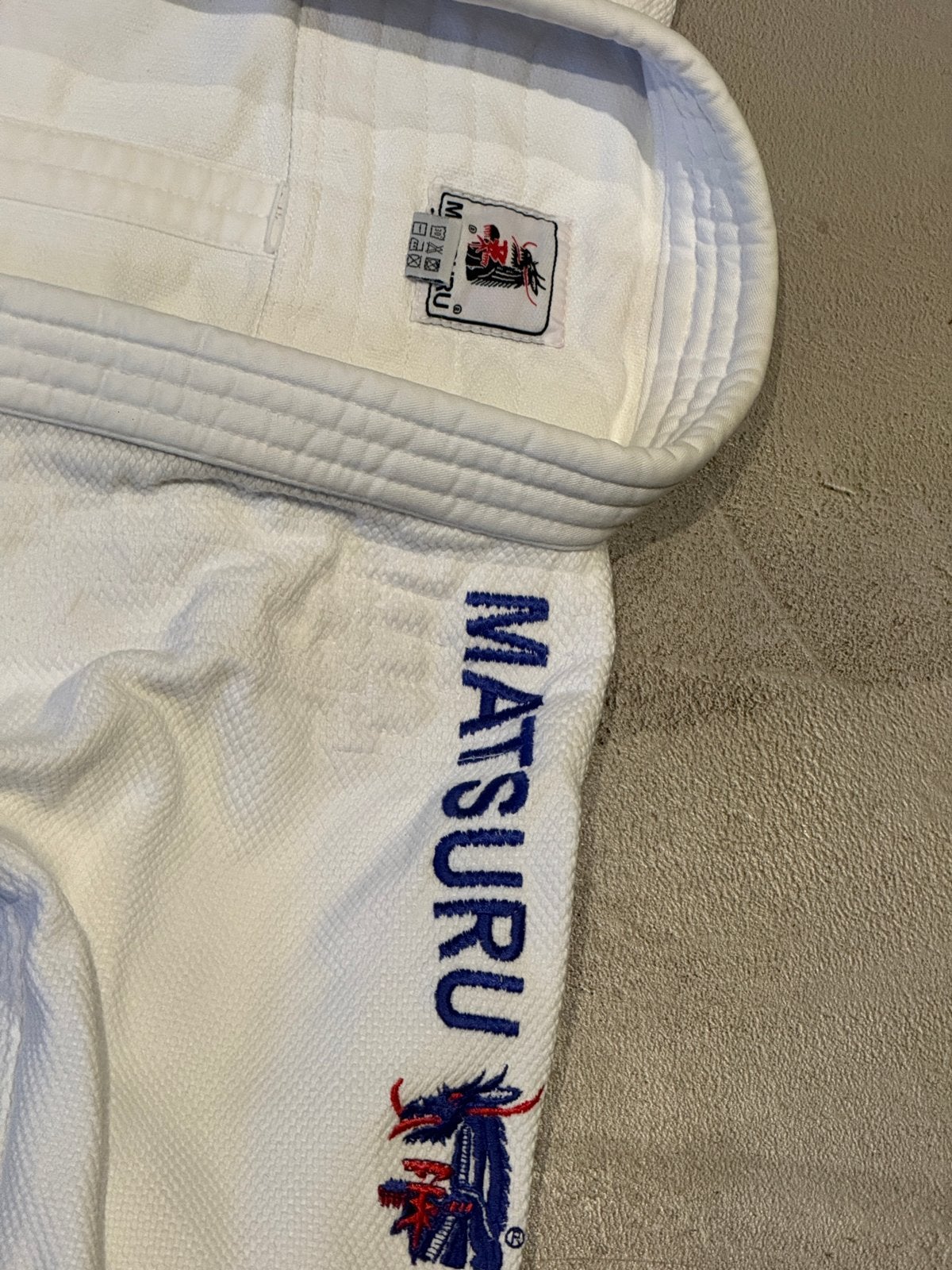 Matsuru judopak maat 150, Sport en Fitness, Vechtsporten en Zelfverdediging, Groter dan maat XL, Gebruikt, Judo, Vechtsportpak