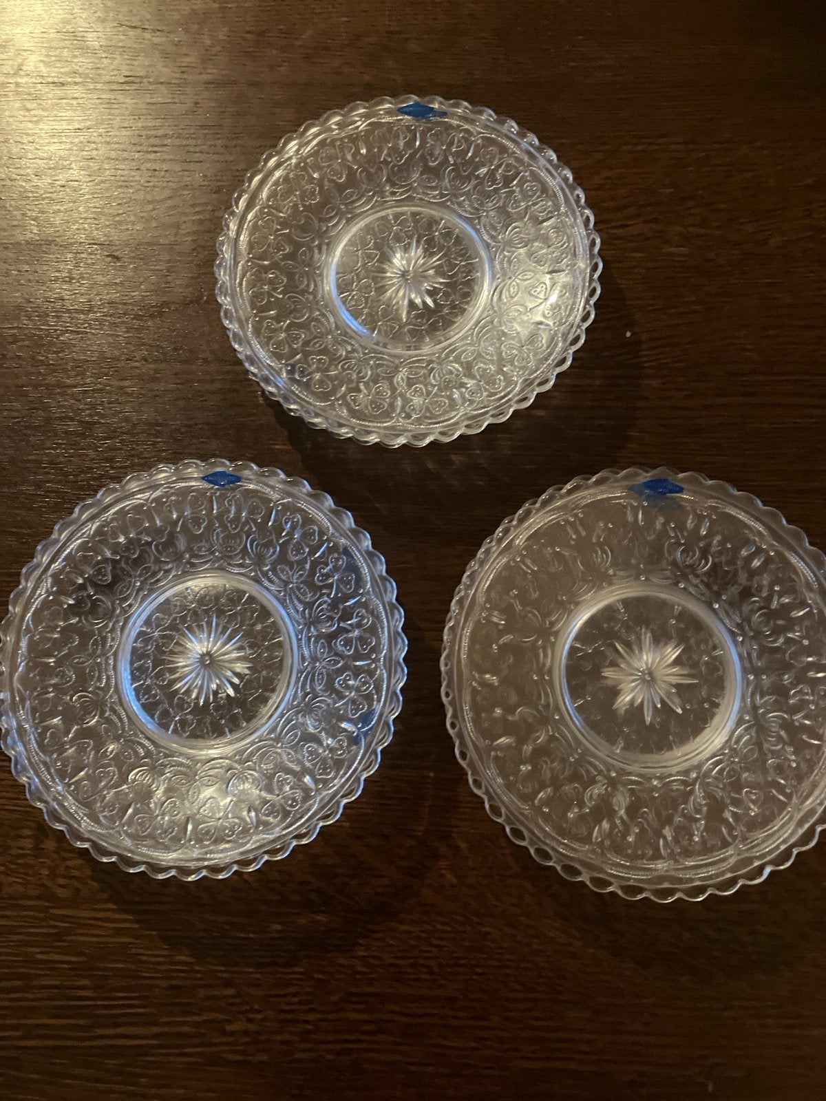 Set van 9 Iittala Niva glazen schaaltjes, vintage design, Ophalen