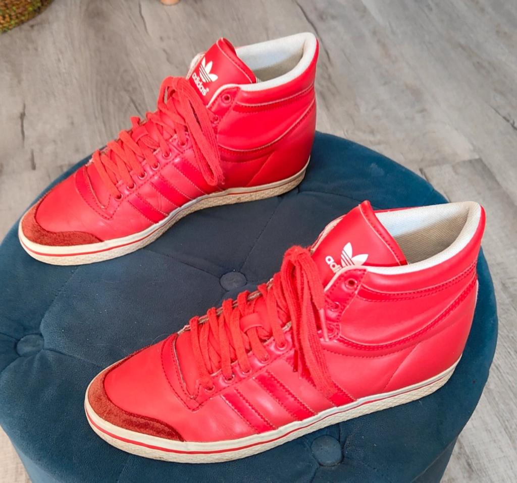 Rode Adidas Originals Top Ten Sneakers maat 40, Ophalen of Verzenden, Gedragen, Rood, Sneakers of Gympen
