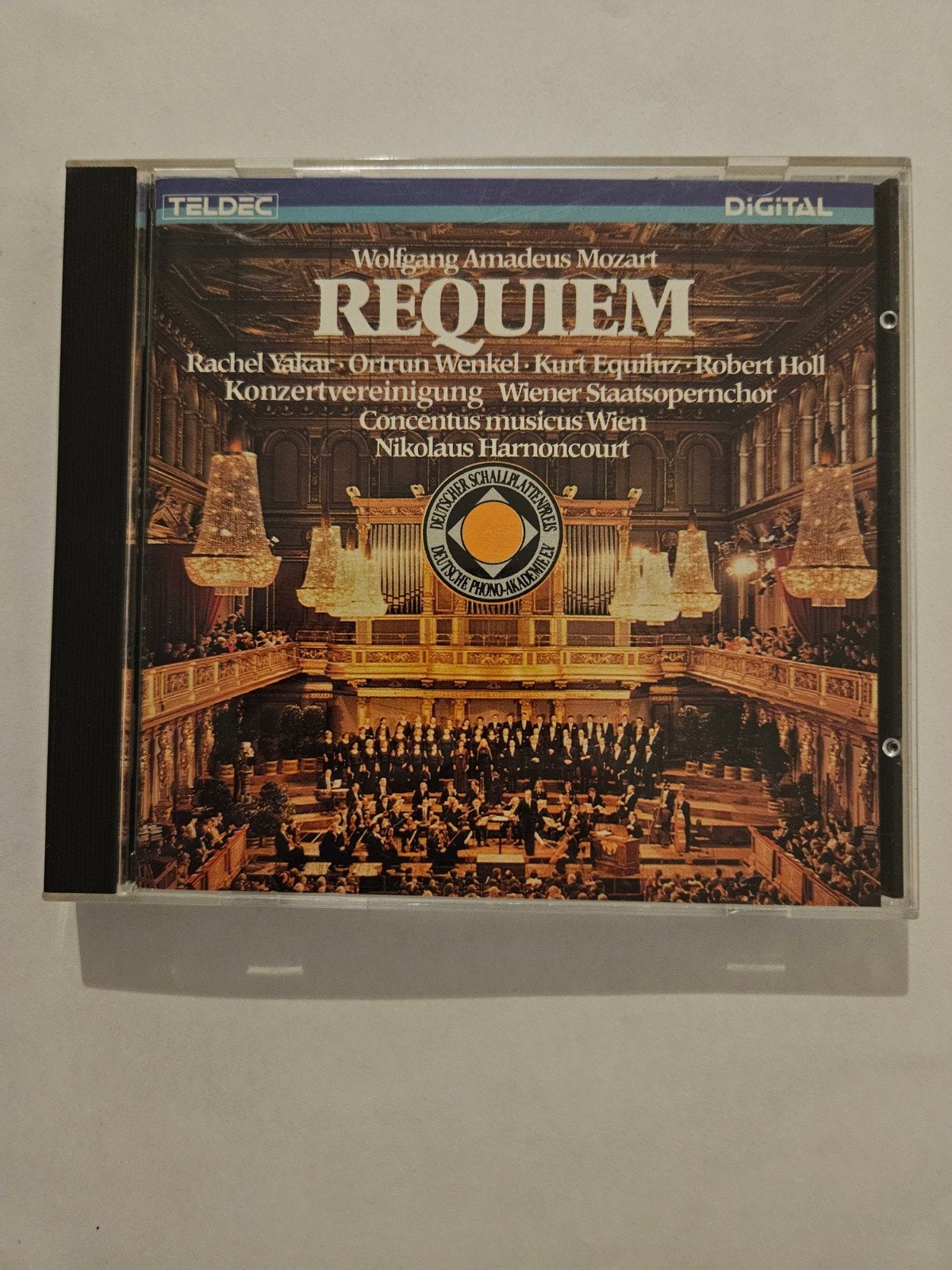 Wolfgang Amadeus Mozart – Requiem d-moll KV 626, Cd's en Dvd's, Ophalen of Verzenden, Romantiek, Zo goed als nieuw