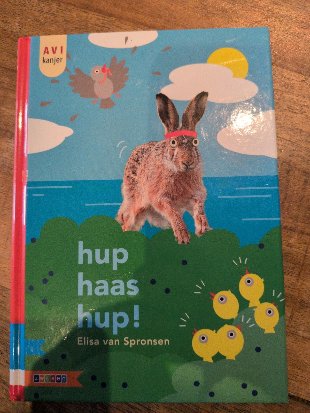 Hup Haas Hup! AVI Kanjer boek van Elisa van Spronsen, Ophalen, Zo goed als nieuw, Elisa van Spronsen, Fictie algemeen