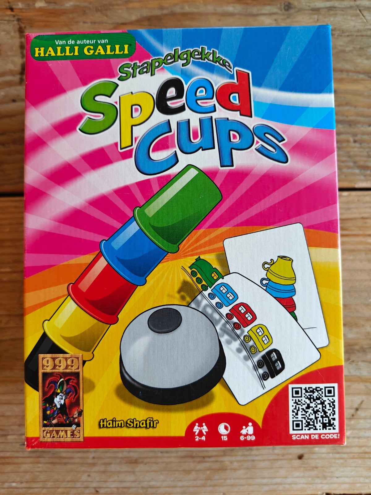 Halli Galli speed cups., Ophalen of Verzenden, 999 Games., 999 Games., 999 Games.
