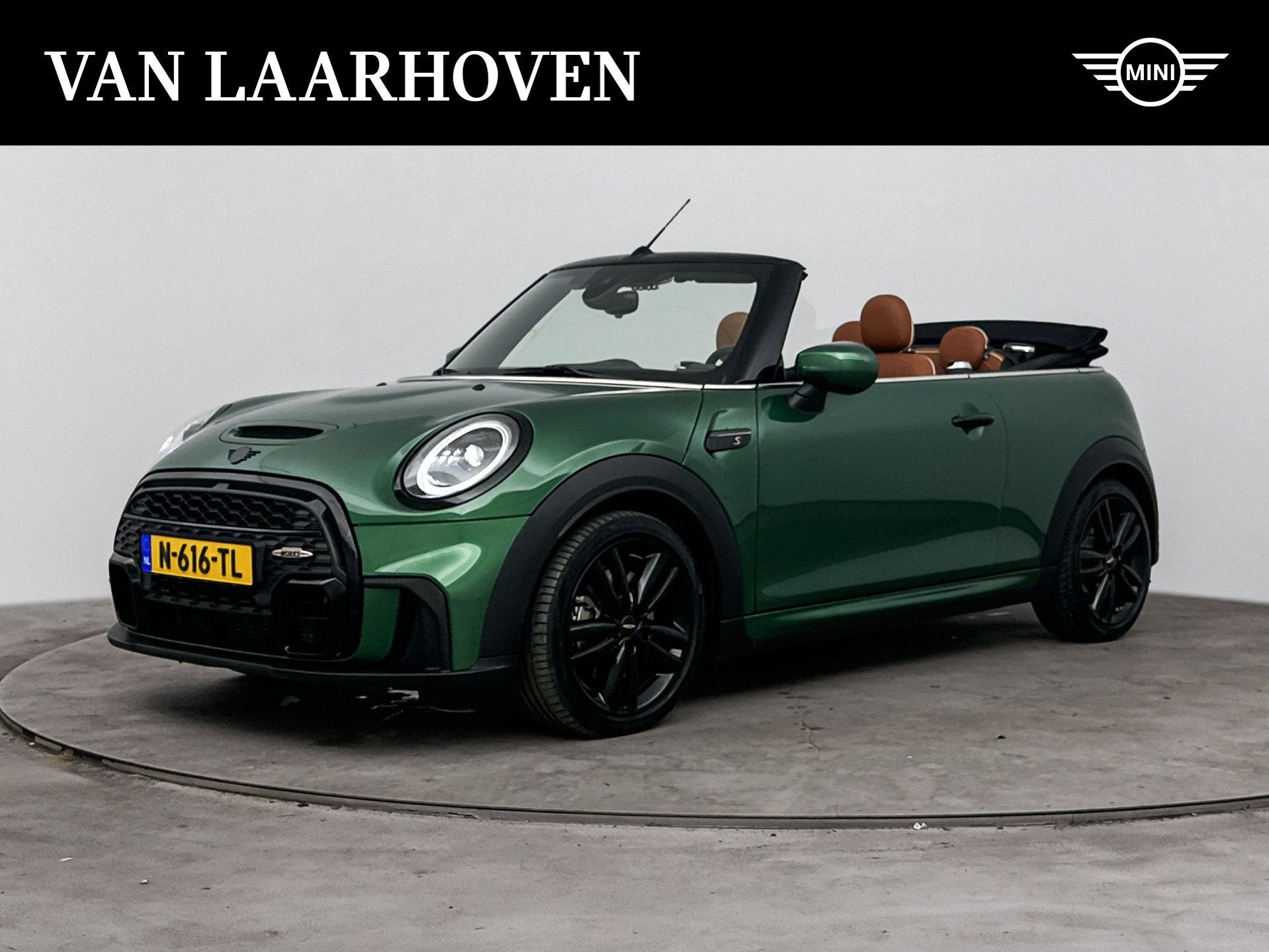 MINI Cabrio Cooper S John Cooper Works Automaat / Sportstoel, Auto's, 1300 kg, Gebruikt, Euro 6, 4 cilinders