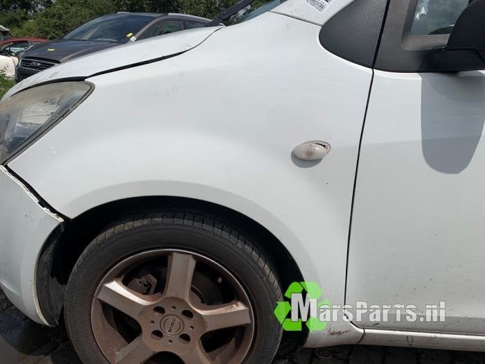 Scherm links-voor van een Opel Agila, Gebruikt, -, -, Opel