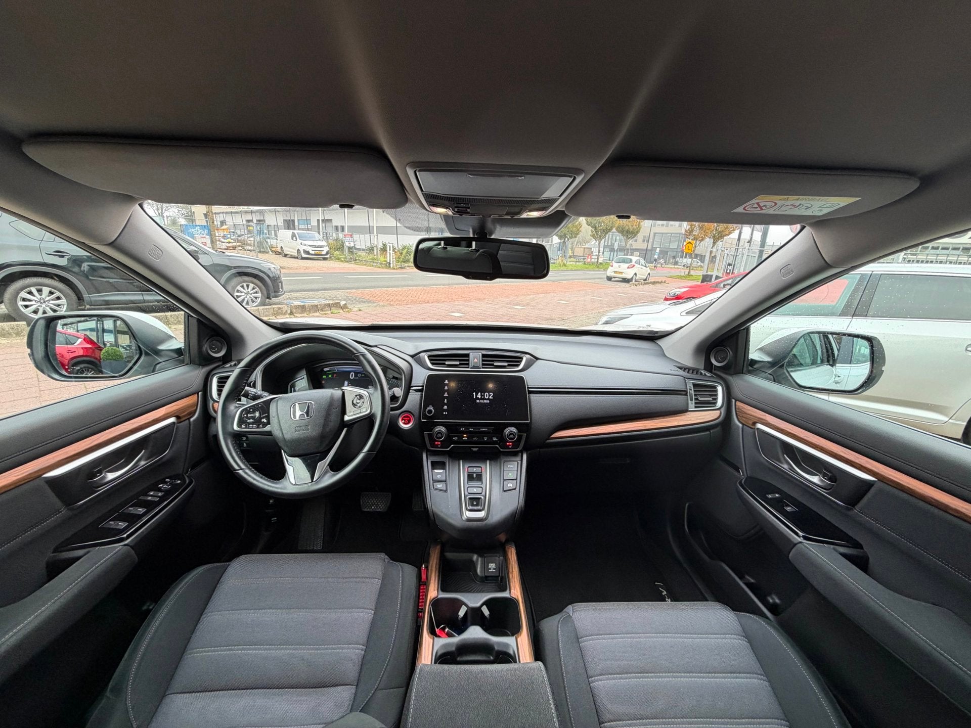 Honda CR-V 2.0 Hybrid AWD Lifestyle NAV|CAM|ACC|Trekhaak, Auto's, Automaat, Stof, Wit, Origineel Nederlands