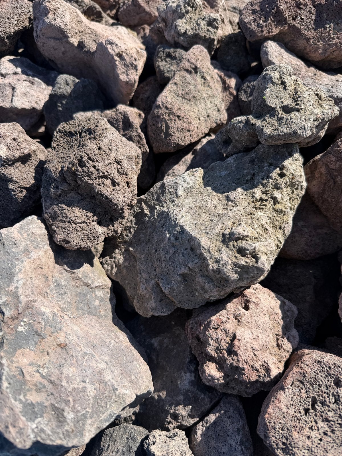 Lava rotssteen 5-15cm voor tuin en decoratie, Tuin en Terras, Grind, Keien en Split, Verzenden, Nieuw, Kei, Lava