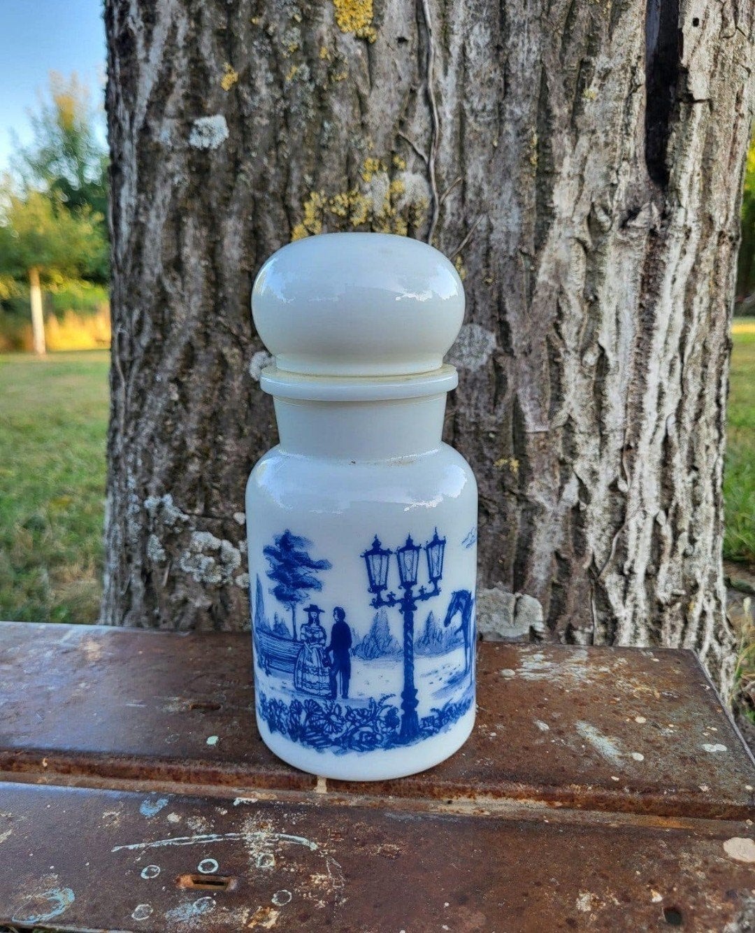oude apothekerspot/allegonda, Antiek en Kunst, Curiosa en Brocante, Ophalen of Verzenden