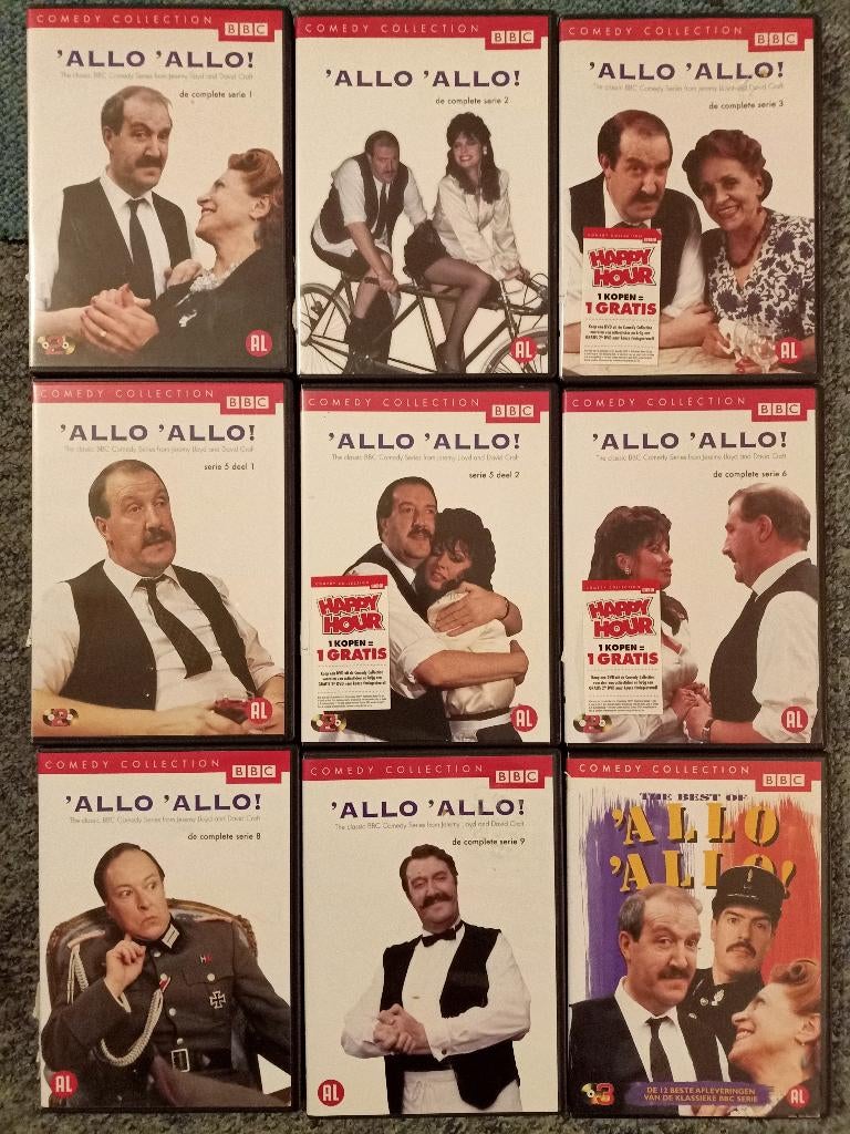 Diverse komische tv series vanaf..., Alle leeftijden, Ophalen of Verzenden, Zo goed als nieuw, Actie en Avontuur