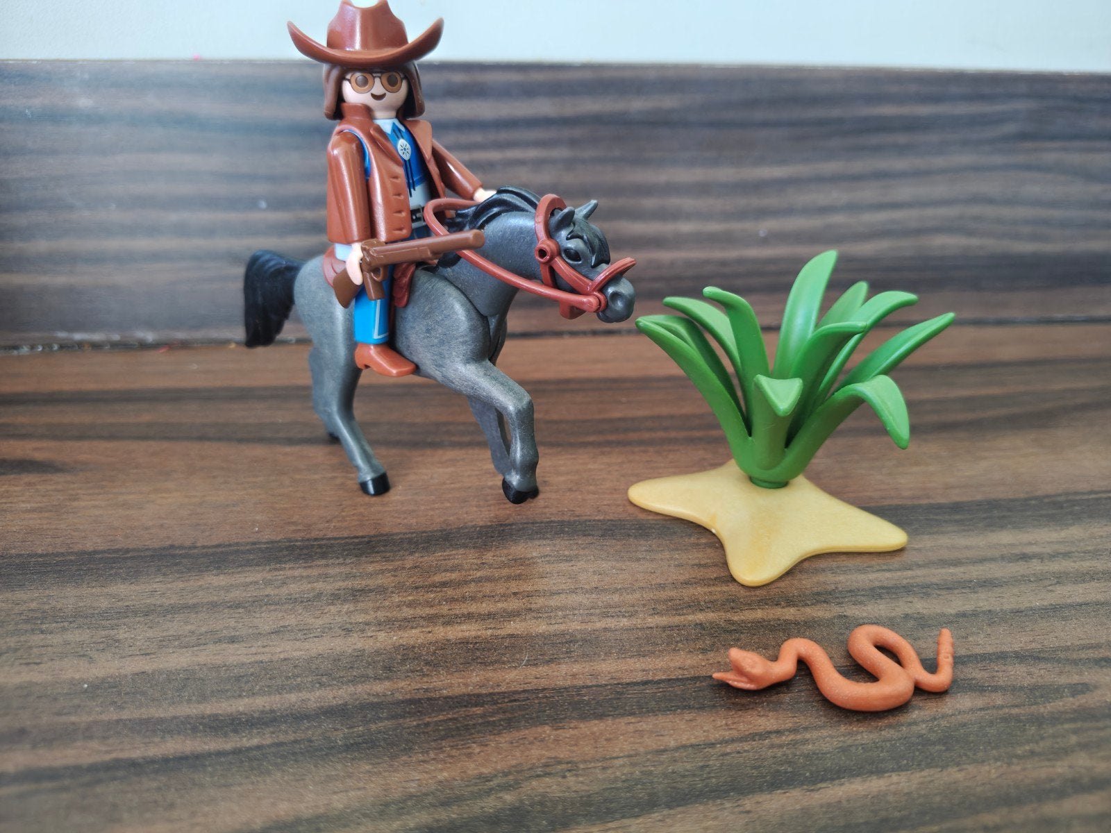 Playmobil Sheriff te paard, Kinderen en Baby's, Speelgoed | Playmobil, Ophalen of Verzenden, Zo goed als nieuw, Complete set