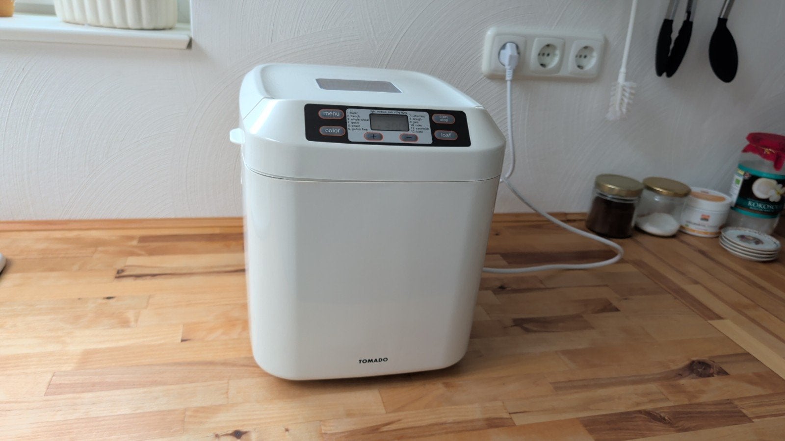 Tomado broodbak machine, Met timer, Kijkvenster, Ophalen of Verzenden, Zo goed als nieuw