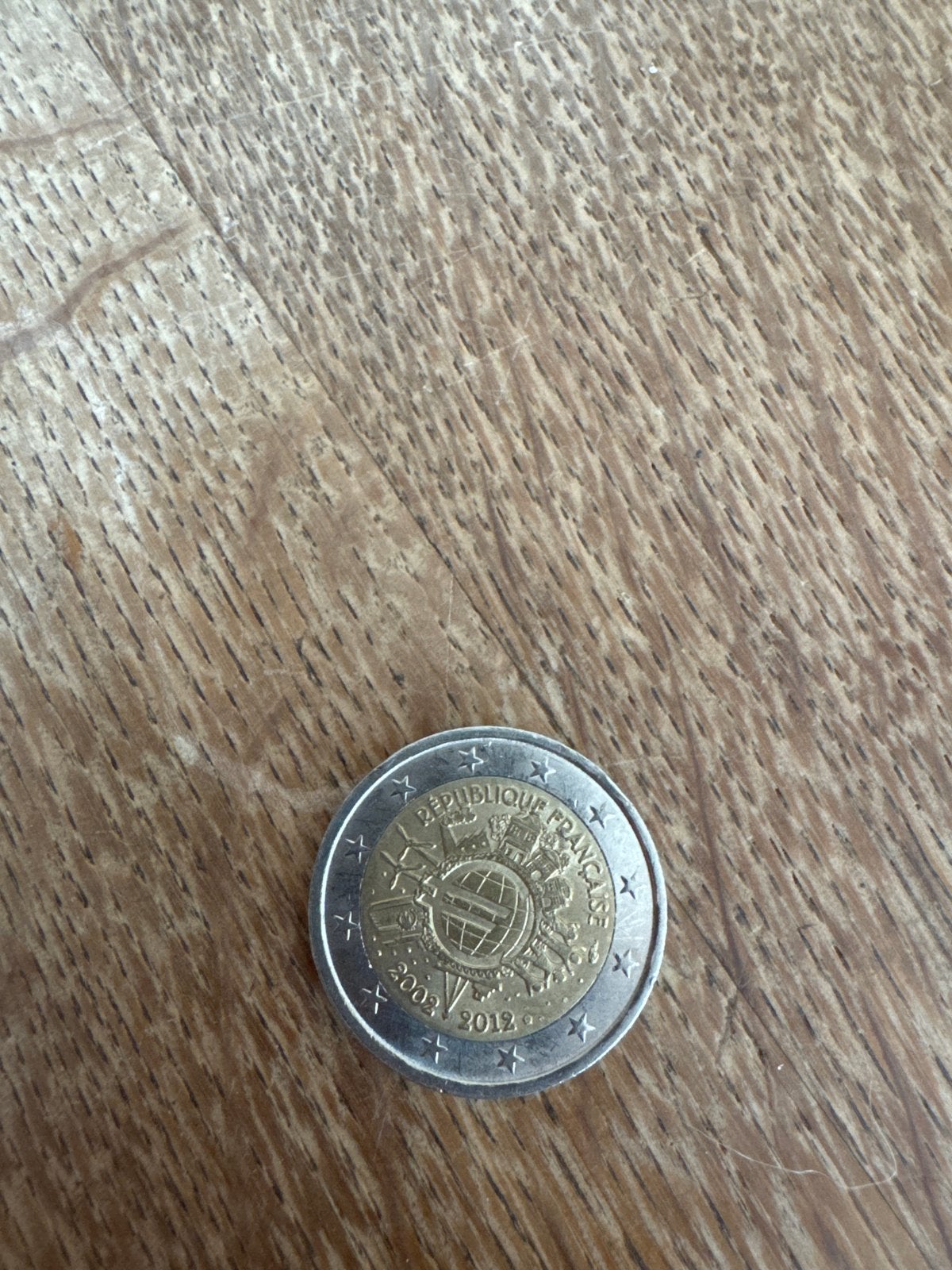 2 Euro Herdenkingsmunt Frankrijk 2002-2012, Ophalen of Verzenden, Frankrijk, 2 euro, Losse munt