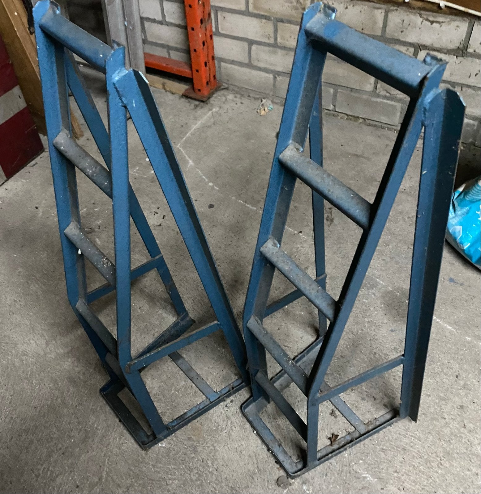 Set van 2 stevige auto blokken, Ophalen, Gebruikt
