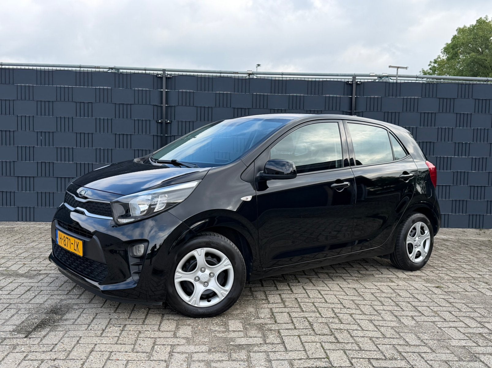 Kia Picanto 2020 1.0, 1e eigenaar, Carplay, Camera, Airco, Auto's, Voorwielaandrijving, Stof, Zwart, Particulier