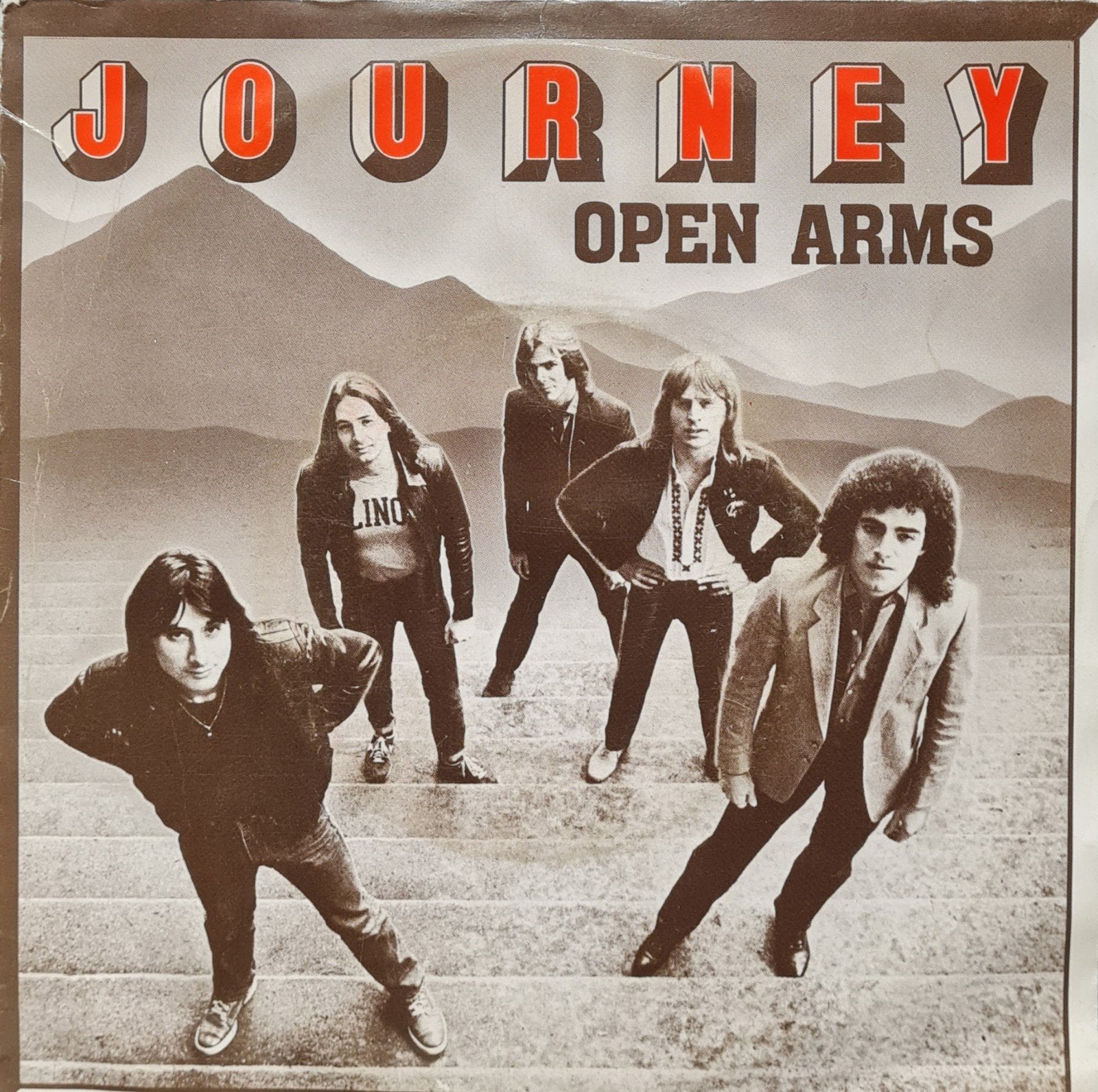 JOURNEY - OPEN ARMS, Ophalen of Verzenden, Gebruikt, Pop