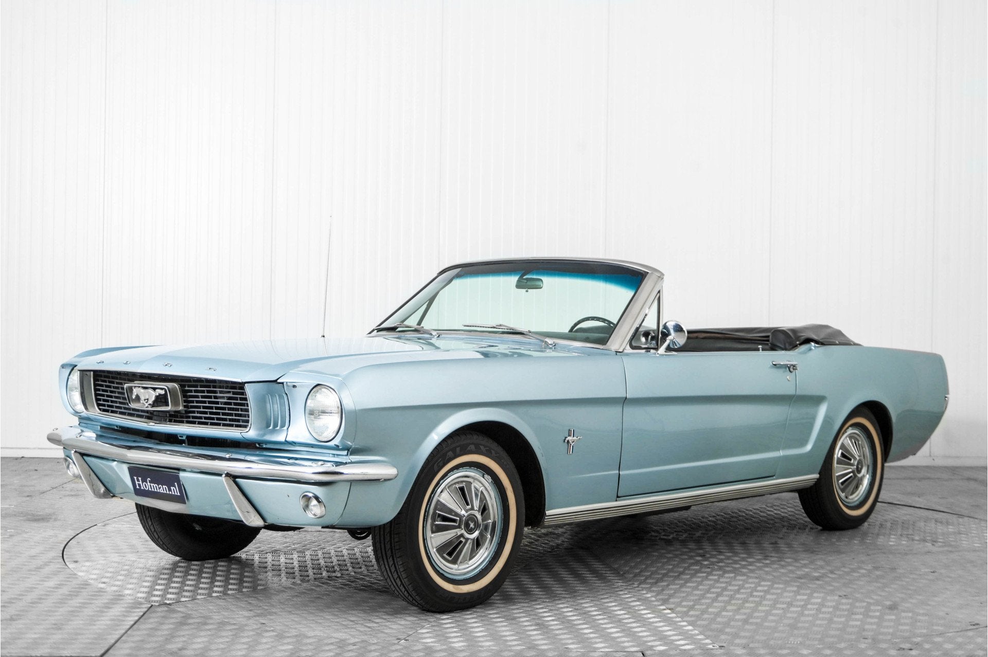 Ford Mustang Cabrio (bj 1966), Auto's, Gebruikt, Cabriolet, Blauw, Bedrijf