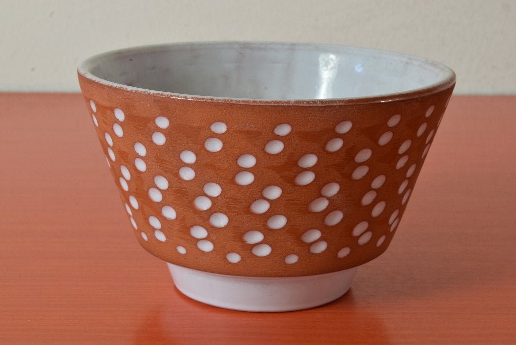 Retro vintage jaren 50 / jaren 60 bloempot / cactusbak, Ophalen of Verzenden
