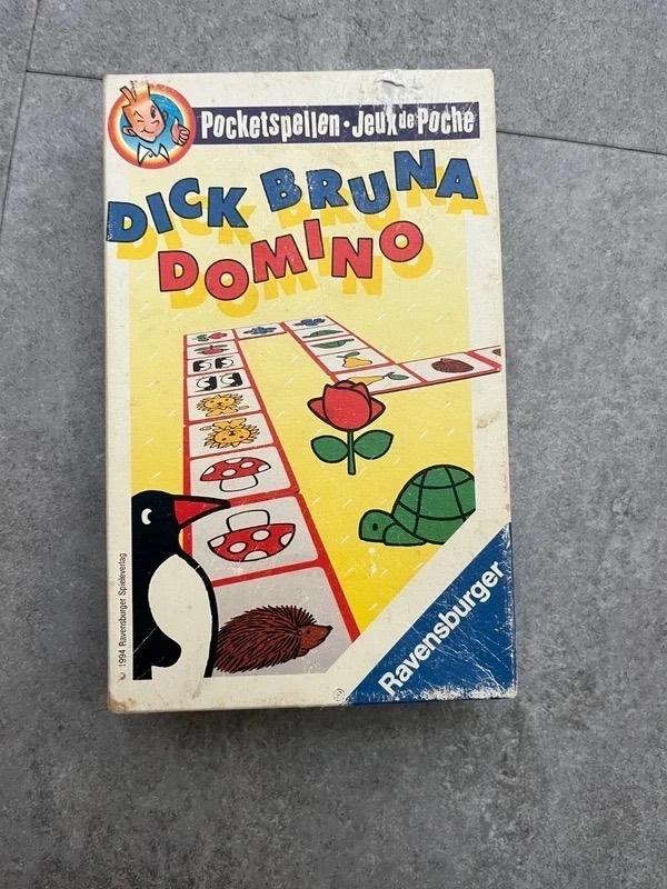 Ravensburger - Dick Bruna - Domino - Vintage, Kinderen en Baby's, Speelgoed | Educatief en Creatief, Ophalen of Verzenden, Gebruikt