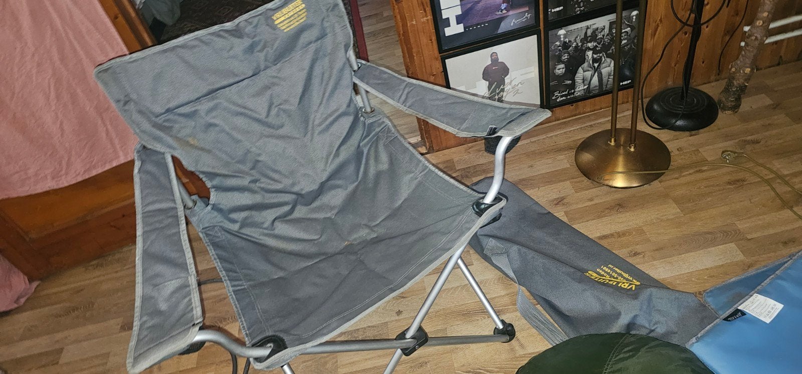 Camping stoel XL en Quechua, Ophalen, Gebruikt