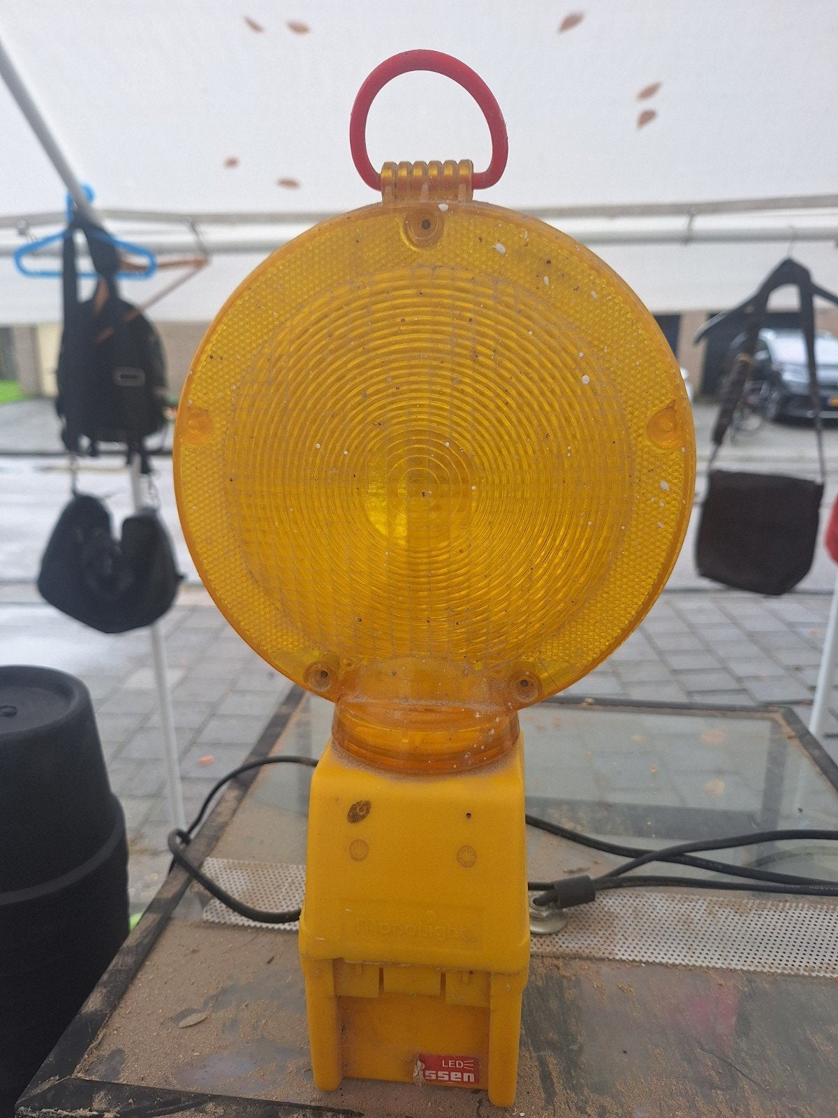 GEEL / Geleidebaken Lamp, Ophalen of Verzenden