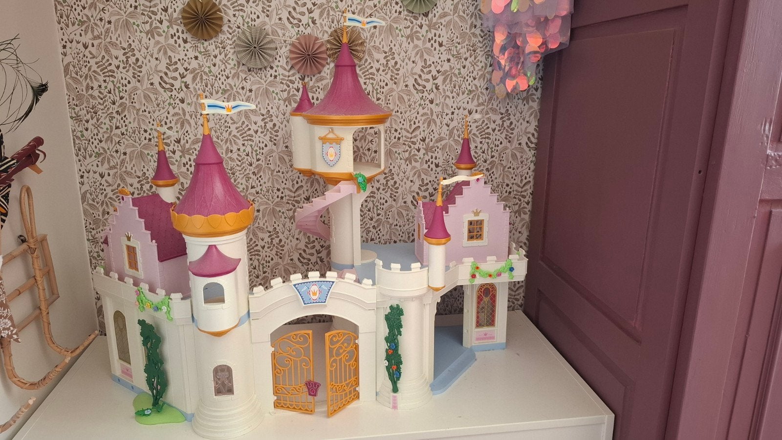Playmobil Prinsessenkasteel - Groot en Compleet, Gebouw, Complete set, Ophalen of Verzenden, Zo goed als nieuw