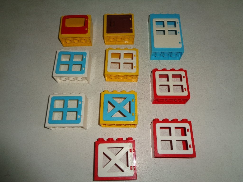 10 Duplo ramen en deuren., Kinderen en Baby's, Ophalen of Verzenden, Zo goed als nieuw, Duplo