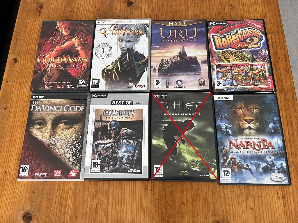 PC Games, Spelcomputers en Games, Ophalen, Gebruikt, Overige genres, 1 speler