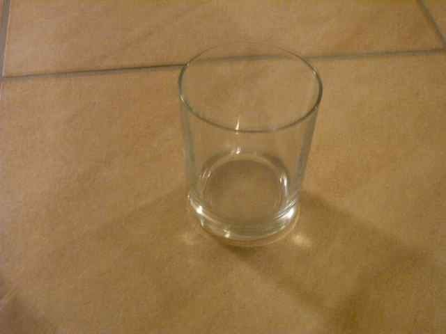 mooi neutraal waterglas, Ophalen of Verzenden, Zo goed als nieuw, Waterglas