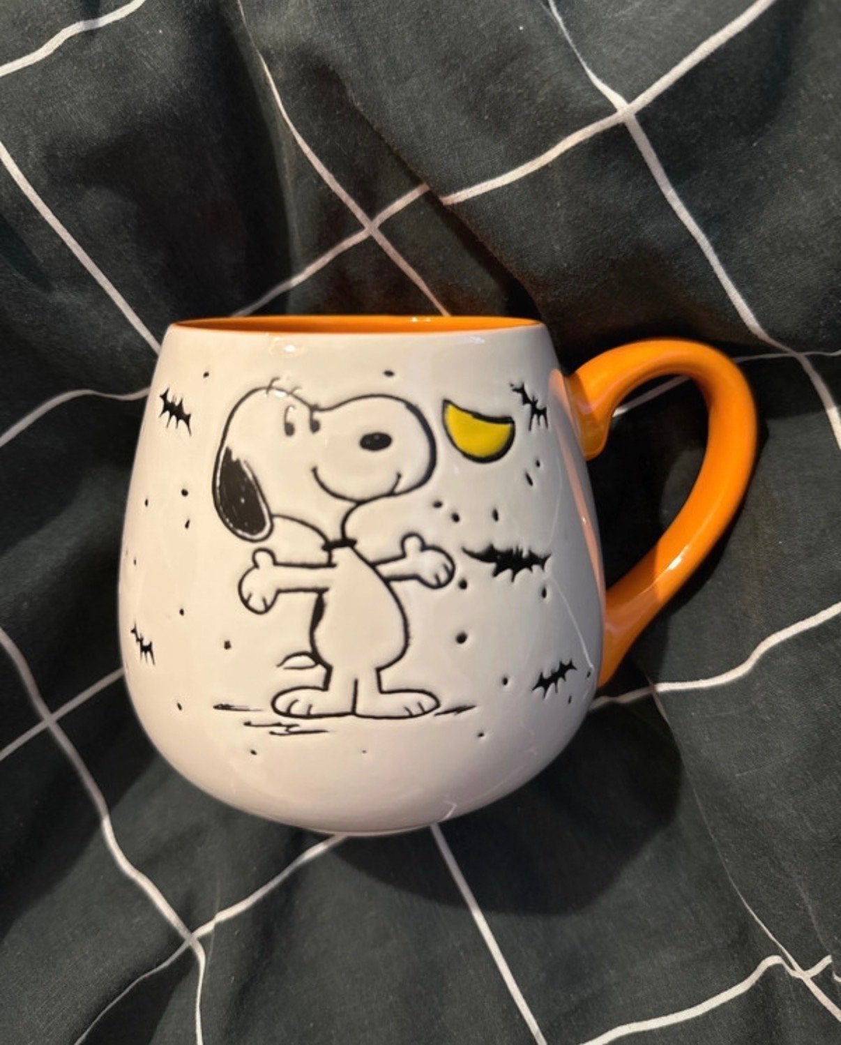 Snoopy Halloween Mok - Zo goed als nieuw, Overige merken, Keramiek, Zo goed als nieuw, Modern