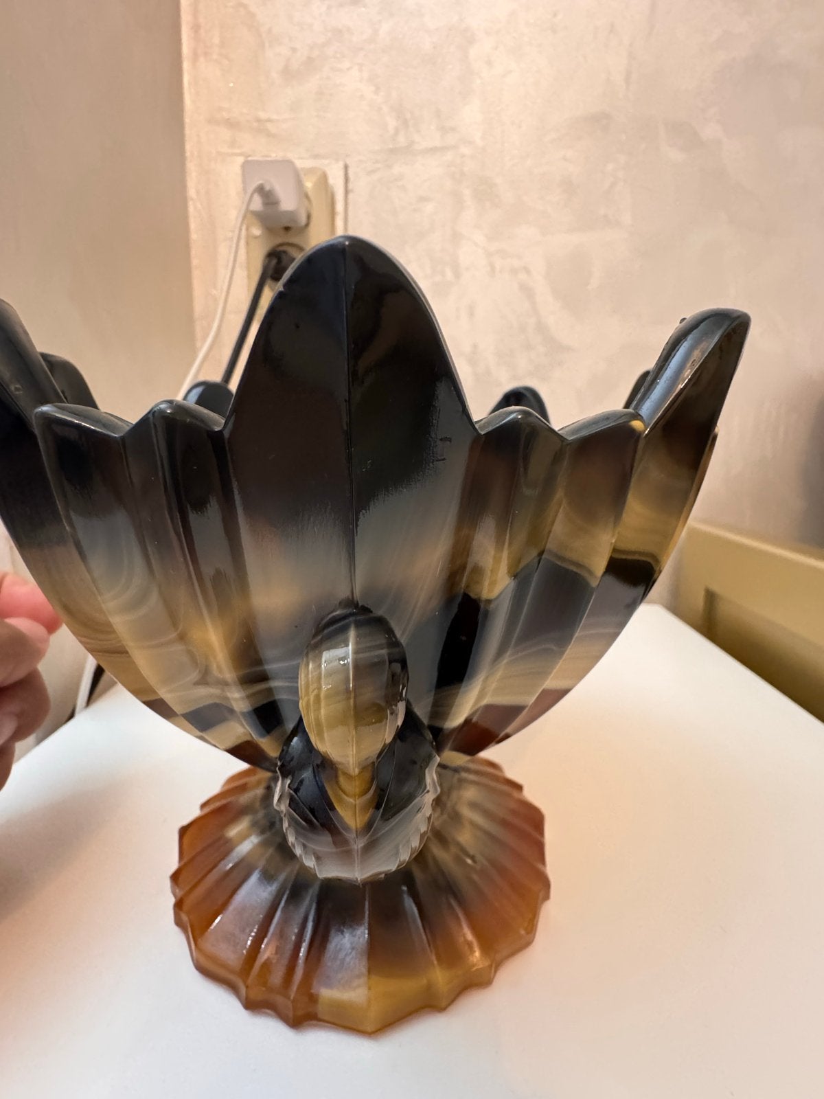 Art Deco STS Abel Zagreb fruitschaal, Antiek en Kunst, Antiek | Vazen, Ophalen of Verzenden