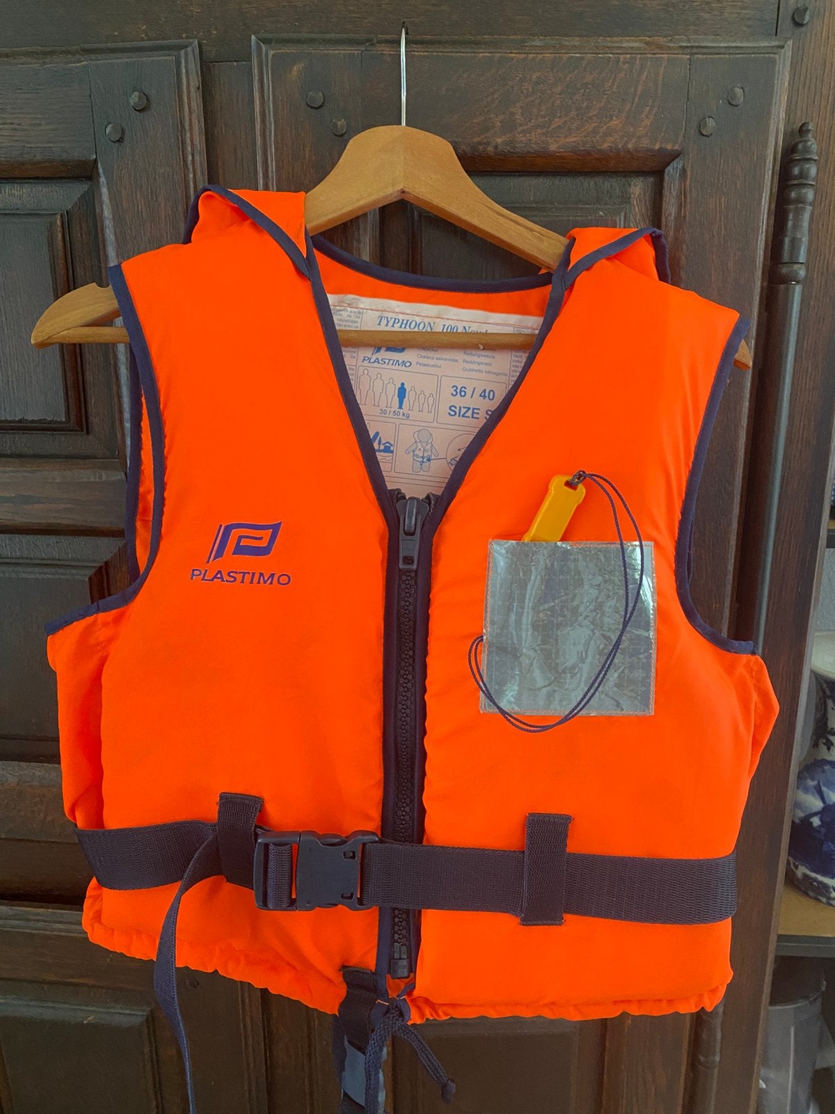 Plastimo zwemvest 36/40 size S, Watersport en Boten, Watersportkleding, Ophalen of Verzenden, Zo goed als nieuw, Kind, Reddingsvest of Zwemvest