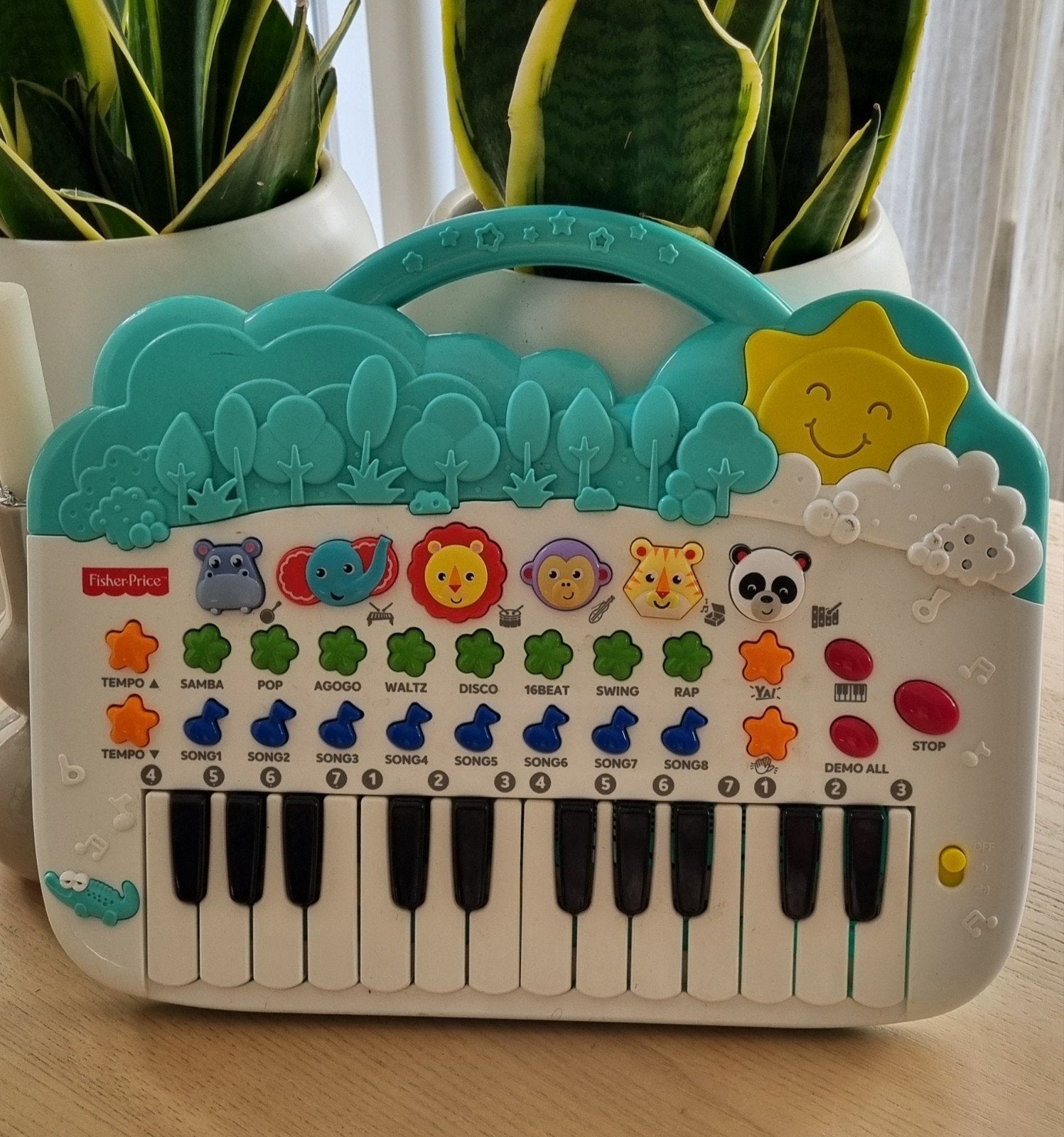 Fisher-Price Dierenpiano, Ophalen of Verzenden, Speelset, Met geluid