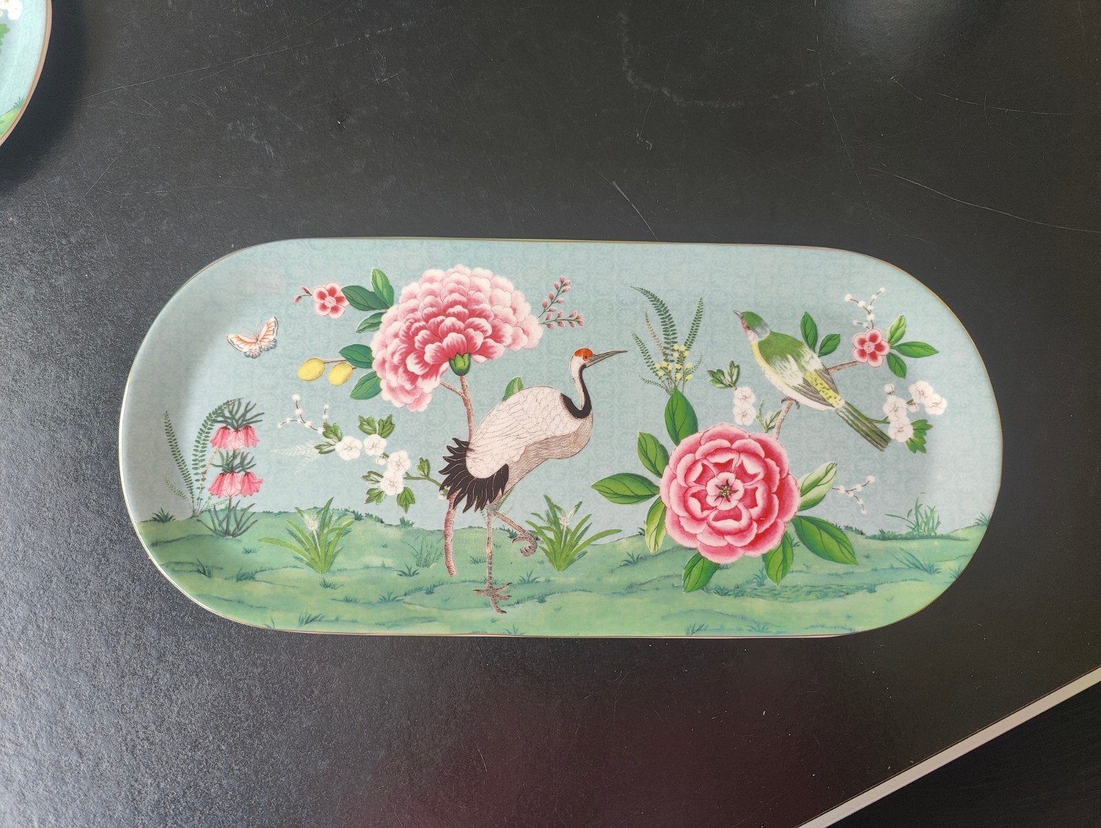 pip studio blushing birds cakeschaal., Ophalen, Overige materialen, Gebruikt, Dienblad