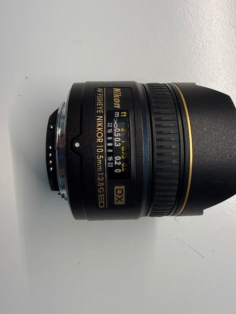 Nikon fisheye lens, Ophalen, Autofocus, 10 mm, Fisheye-lens