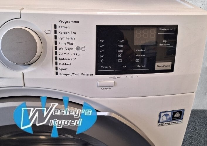 AEG ProSense wasmachine – 1 jaar garantie​, Wesley's Witgoed, Info@wesleyswitgoed.nl, Industrieweg 3B, 1613KT Grootebroek, Nederland