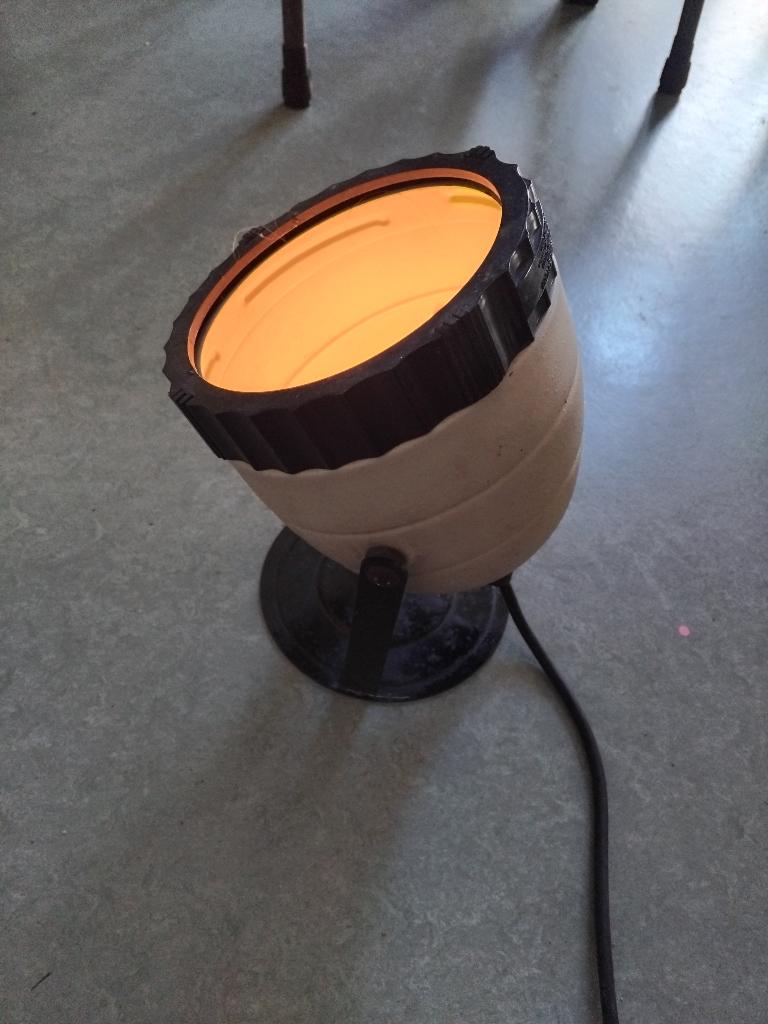 Kodak vintage lamp, Ophalen of Verzenden, Gebruikt, Glas, Minder dan 50 cm