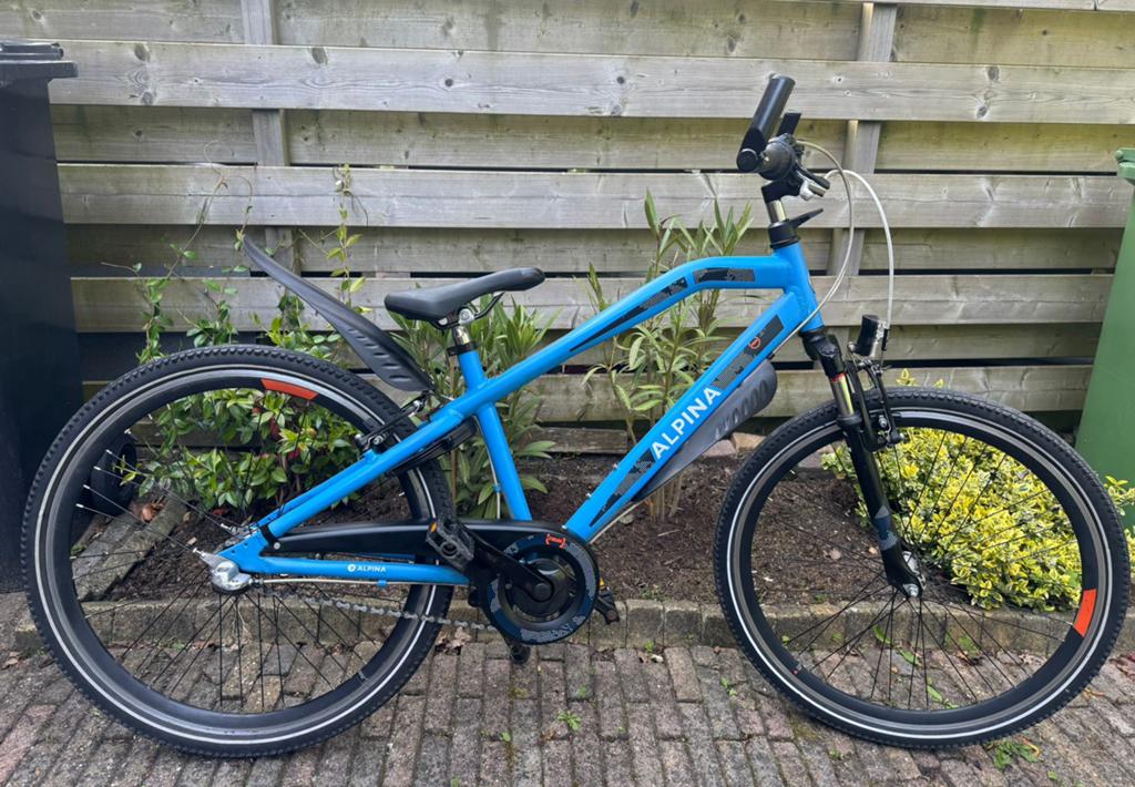 ≥ Alpina Trial 26 inch 3v jongensfiets Active Blue matt