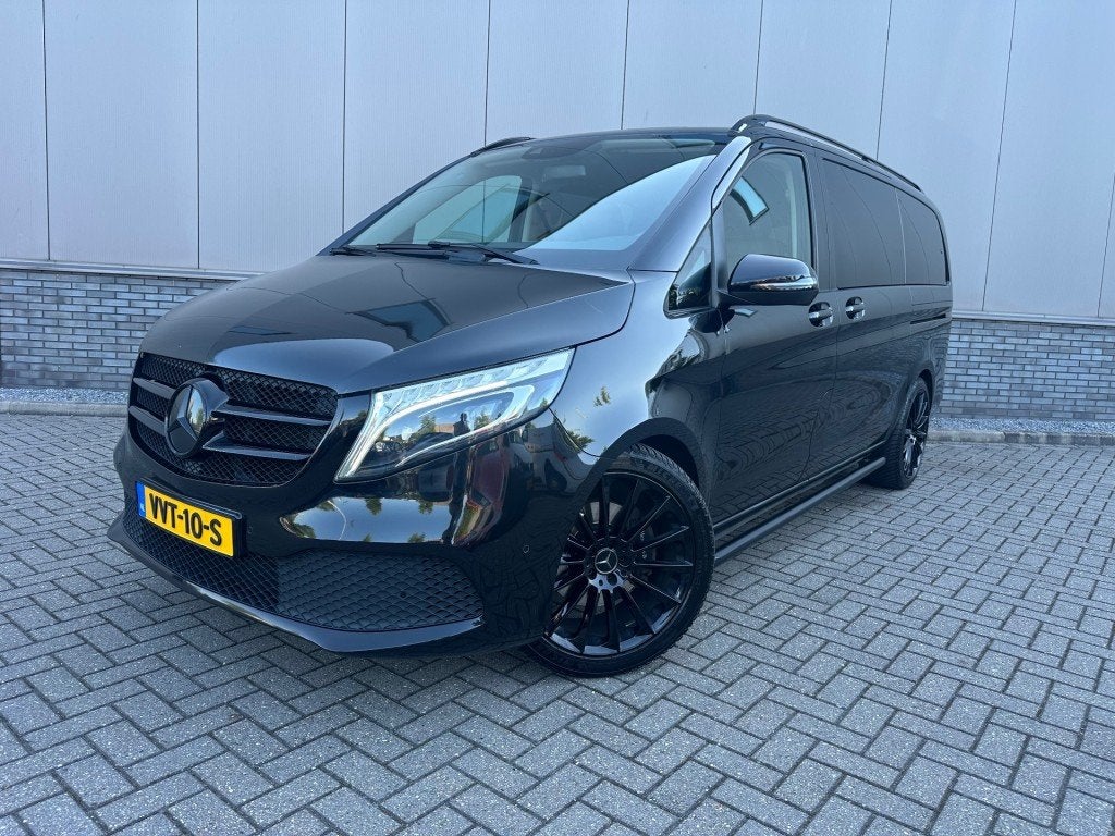 Mercedes-benz V-KLASSE V300 Dubb cabine Vol opties, Automaat, 2500 kg, Zwart, Mercedes-Benz