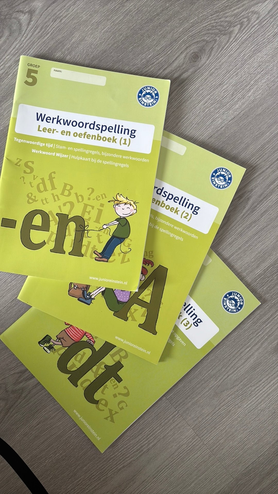 Cito Werkwoordspelling oefenboeken Groep 5 deel1,2,3, Ophalen of Verzenden, Zo goed als nieuw, Overige niveaus, Nederlands