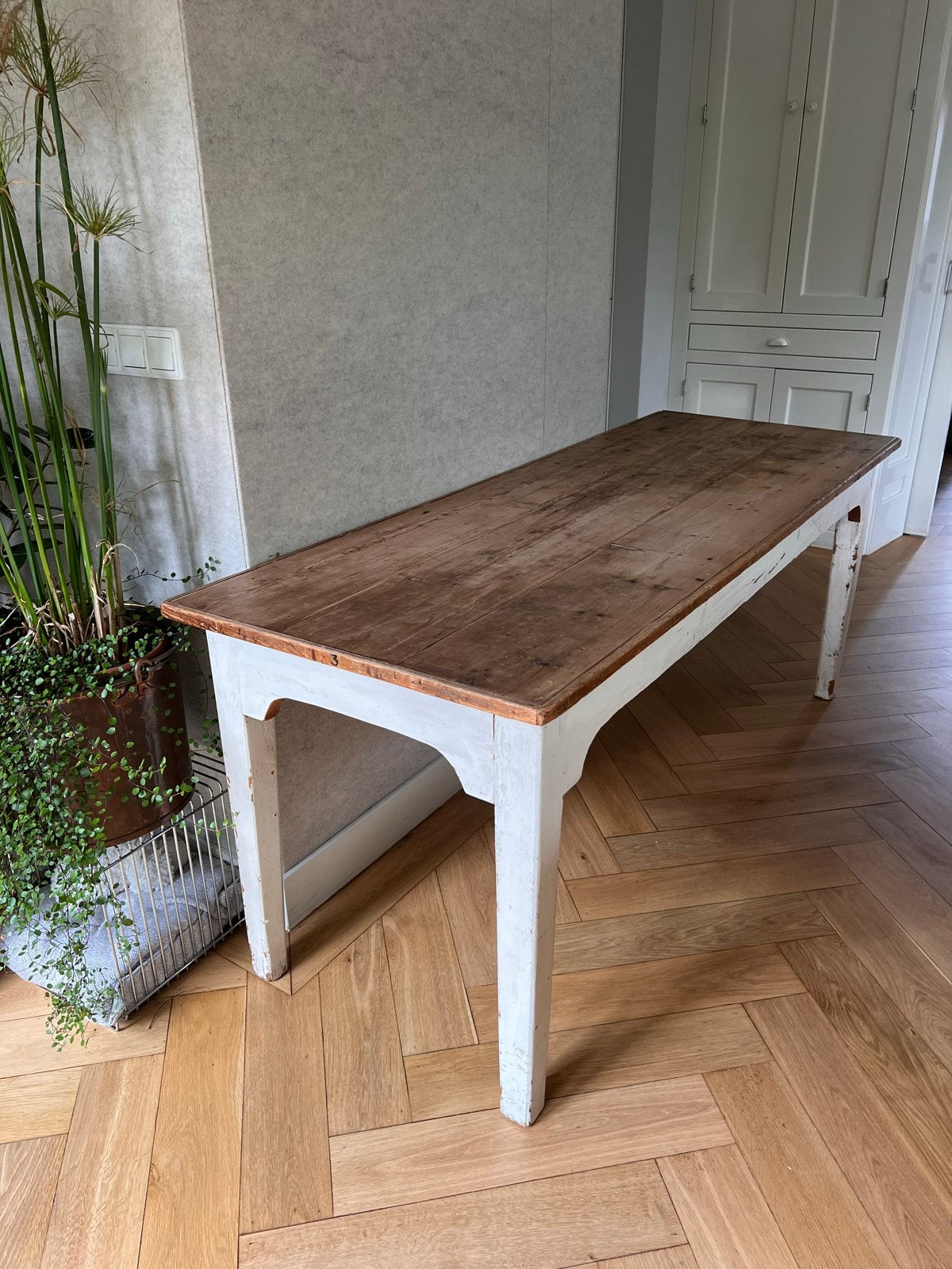 Antieke houten tafel - landelijke stijl, Ophalen