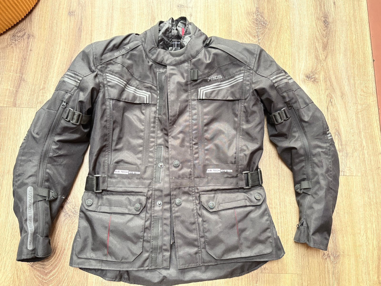 Motorjas en motorbroek, maat S, zwart, textiel, merk Held., Ophalen of Verzenden, Tweedehands, Heren, Combipak