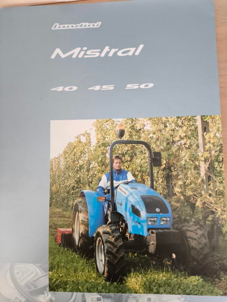Landini Mistral 40 45 50, Ophalen of Verzenden