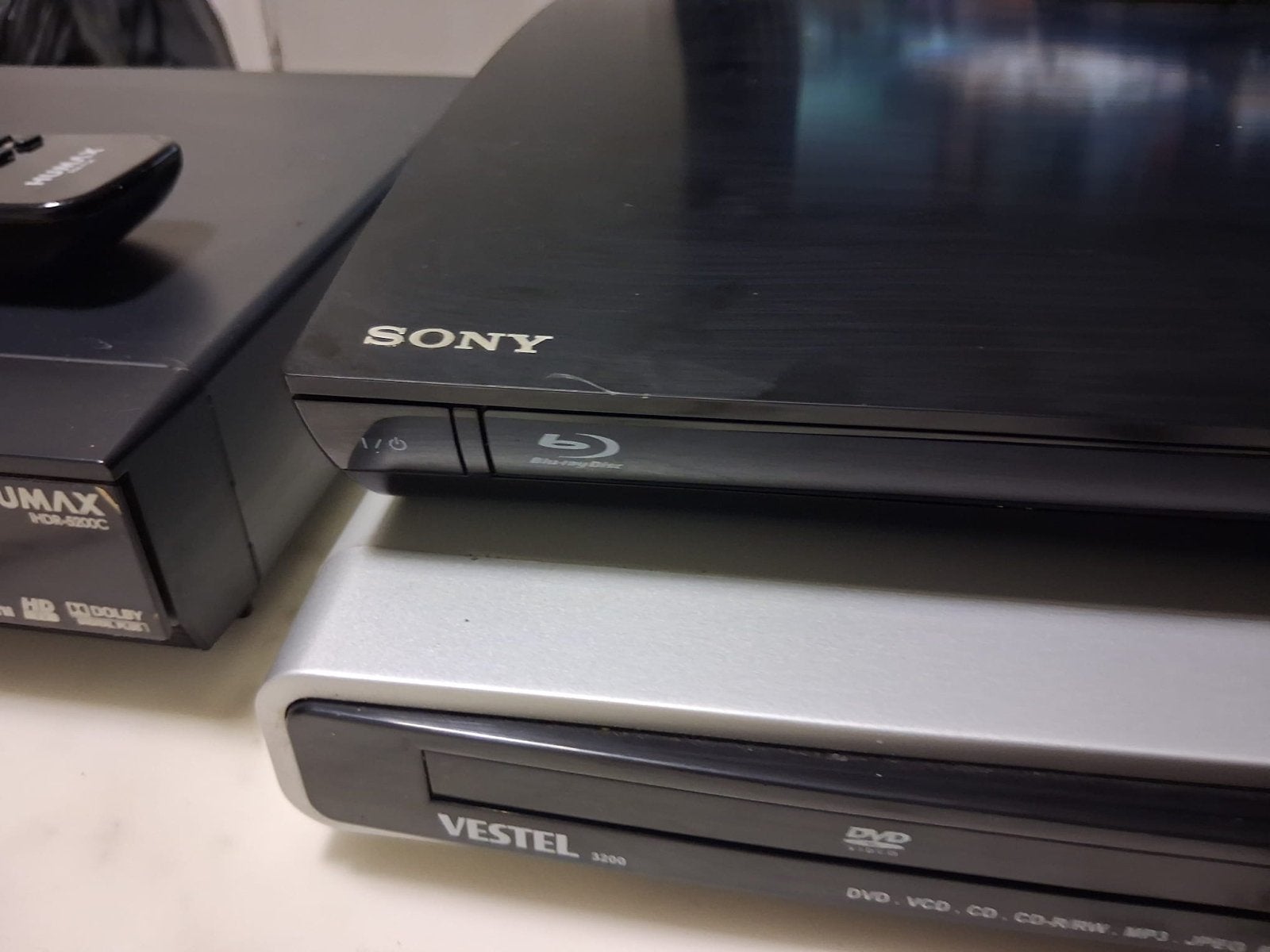 Sony Blu-ray 3D speler met Wi-Fi en Vestel DVD speler, Ophalen of Verzenden, Gebruikt, Sony
