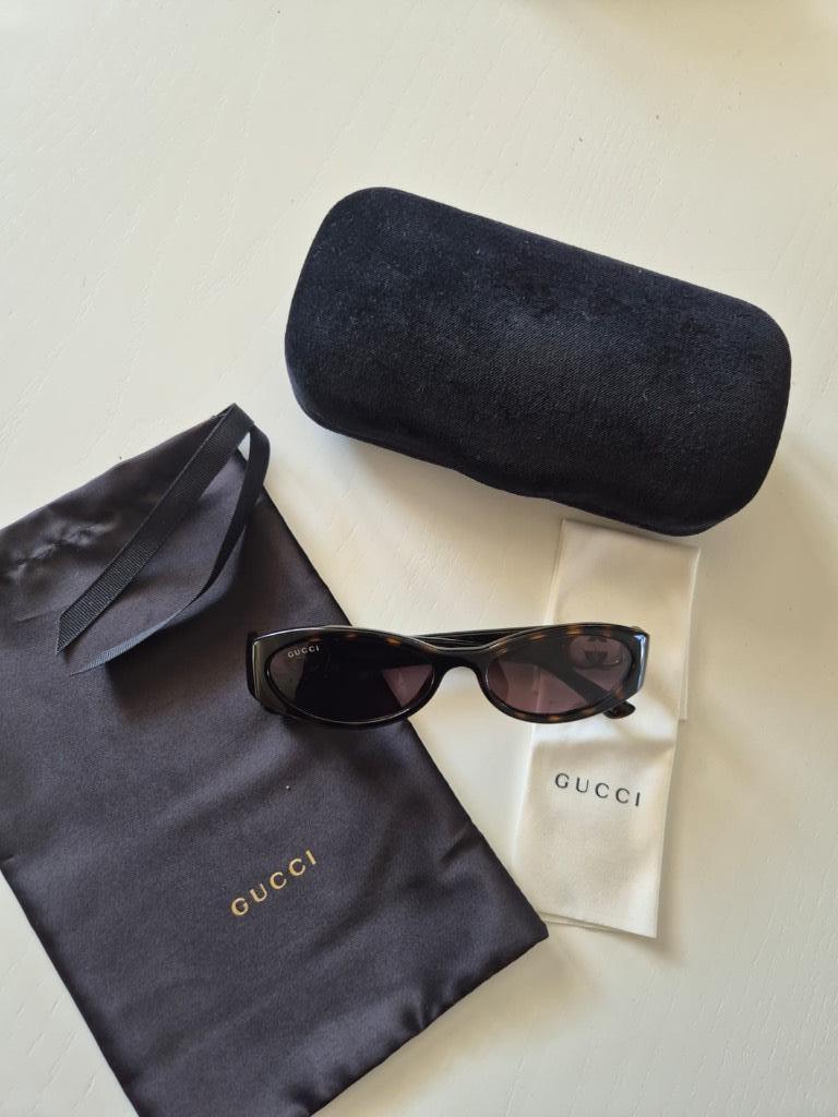 Gucci zonnebril GG1660S, Overige merken, Zonnebril, Bruin, Ophalen of Verzenden