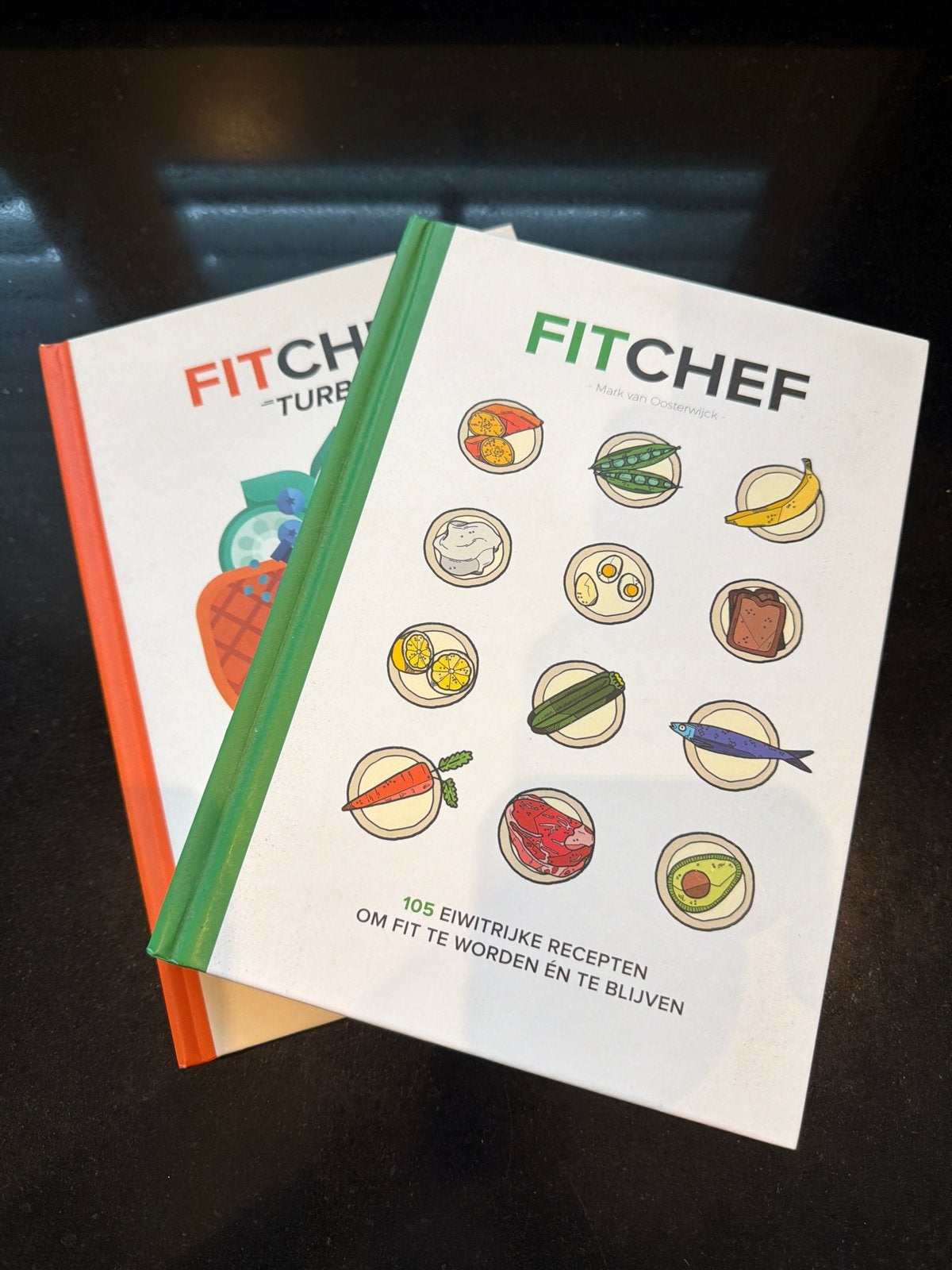 2 Fitchef kookboeken: Origineel en Turbo, Boeken, Hoofdgerechten, Ophalen of Verzenden, Zo goed als nieuw, Gezond koken